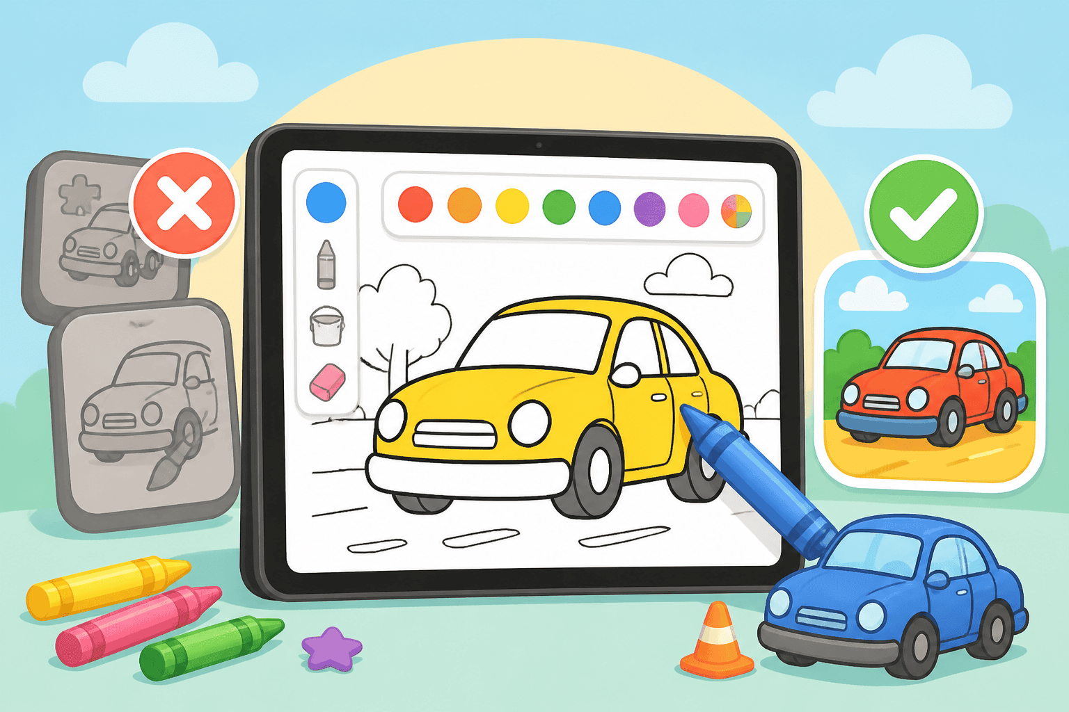 Coloring App Alternative iPad Kids: Best Free Option 2026