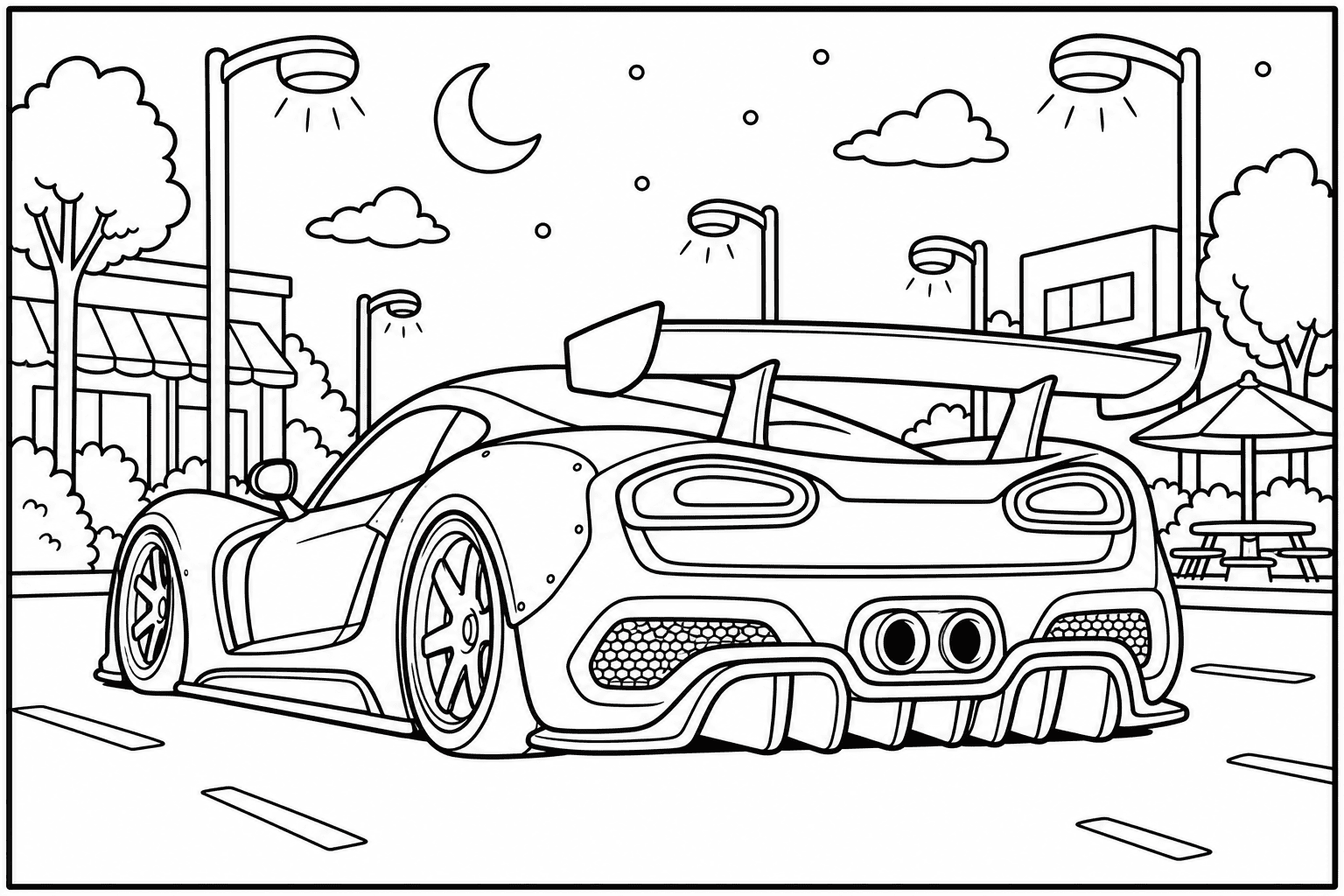 Hennessey Venom F5 coloring page