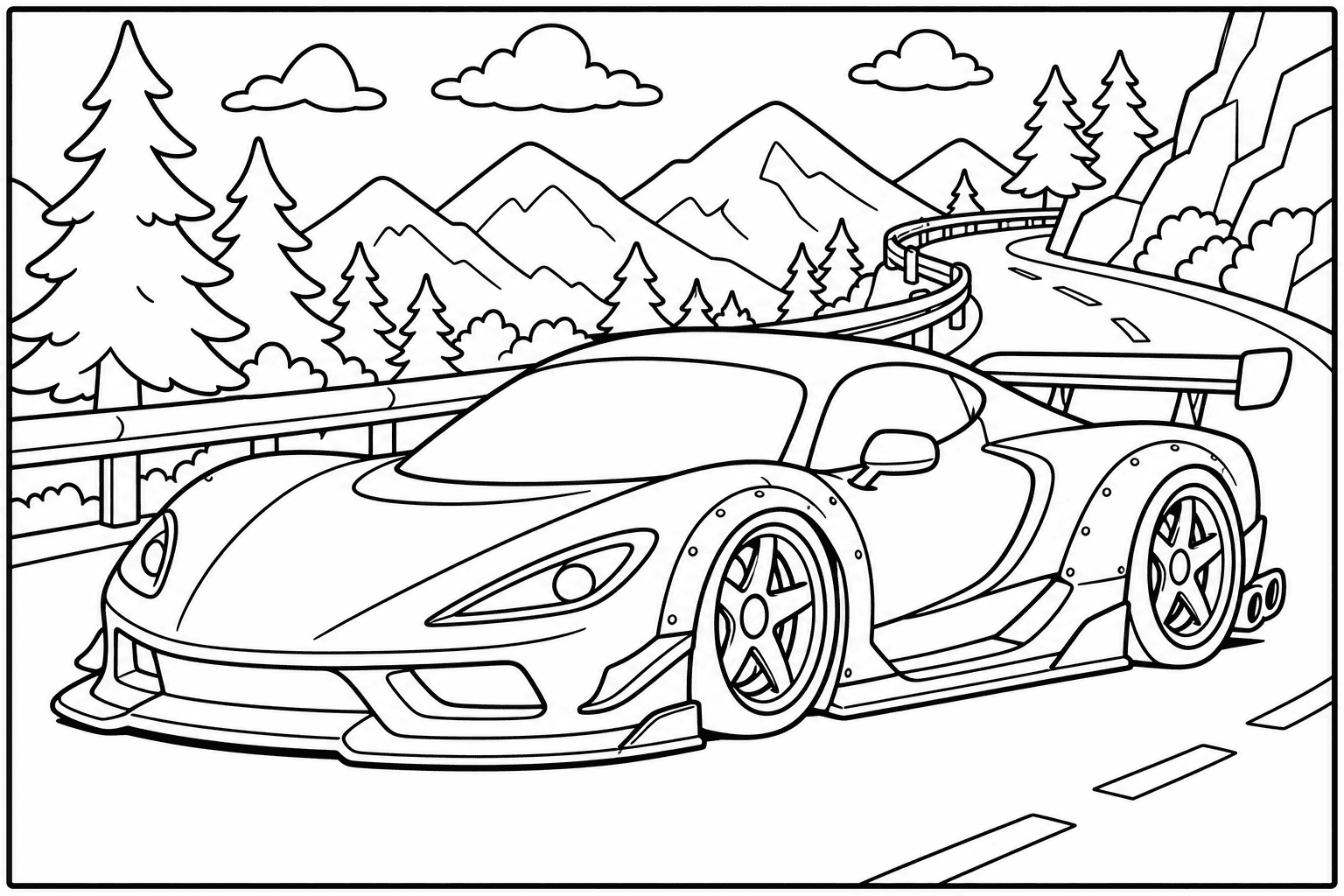SSC Tuatara coloring page